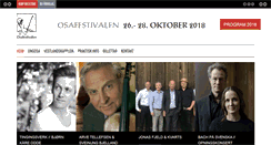 Desktop Screenshot of osafestivalen.no