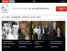 Tablet Screenshot of osafestivalen.no